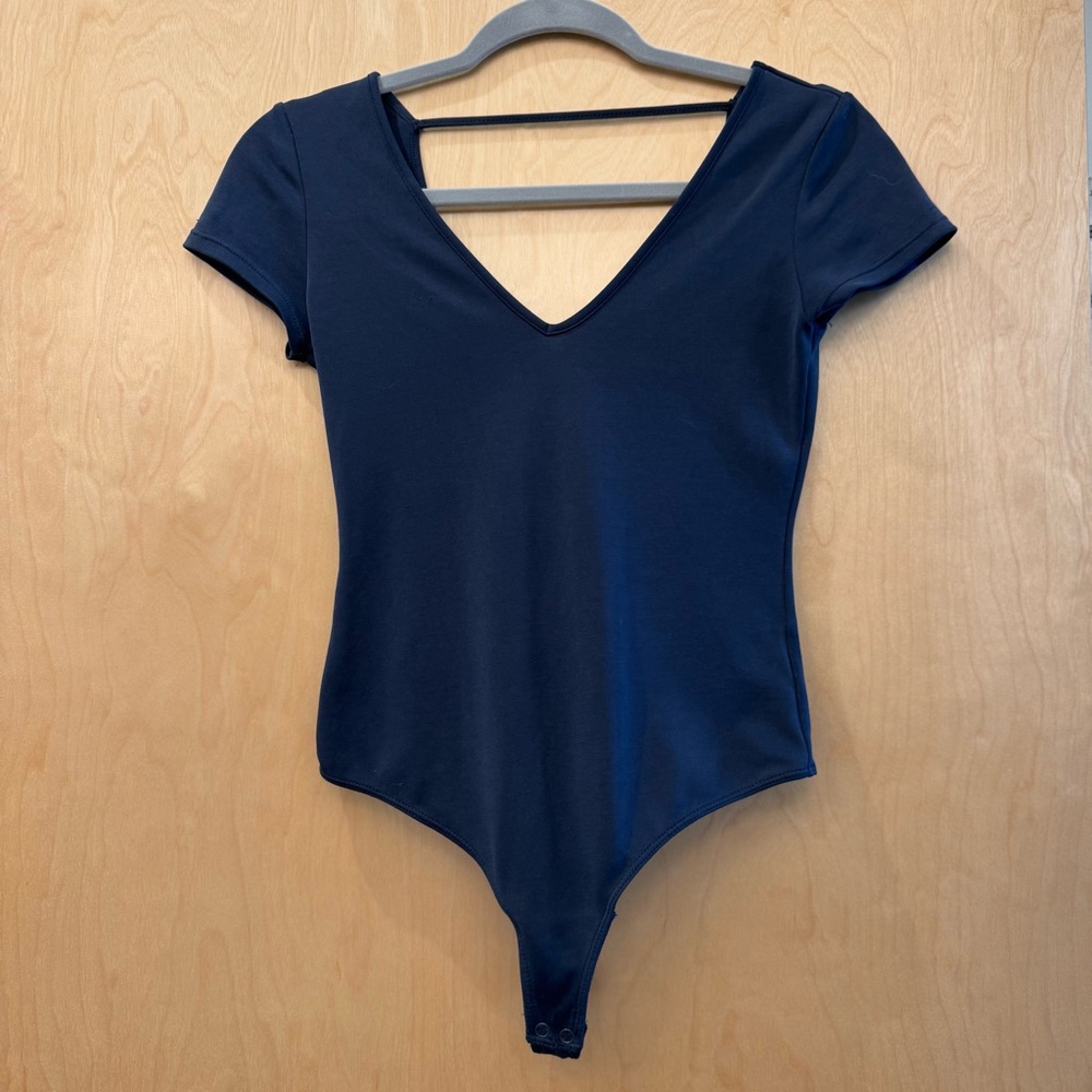 Anthropologie Open Back Bodysuit